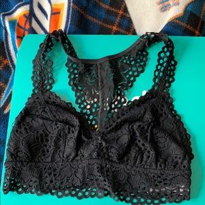Black bralette
